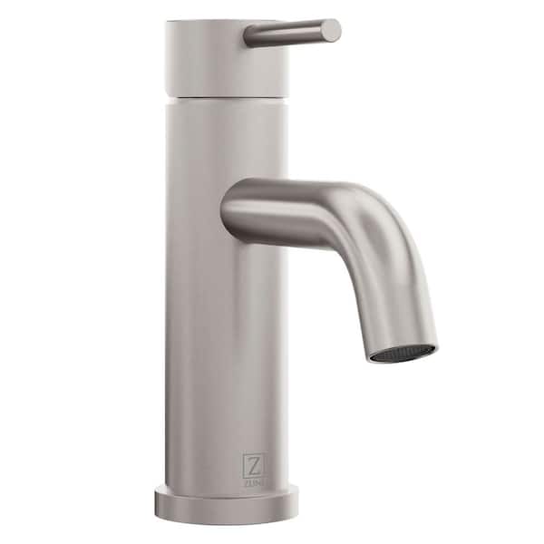 ZLINE Rubicon Elegant Single Handle Bath Faucet in Brushed Nickel (RBCN1-BF-BN)
