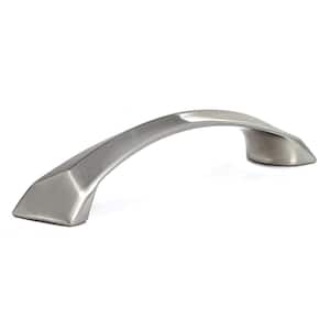 Danforth Collection 5-1/16 in. (128 mm) Center-to-Center Brushed Nickel Contemporary Drawer Pull
