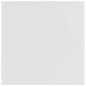 Revival White 7-3/4 in. x 7-3/4 in. Ceramic Floor and Wall Tile (10.75 sq. ft./Case)