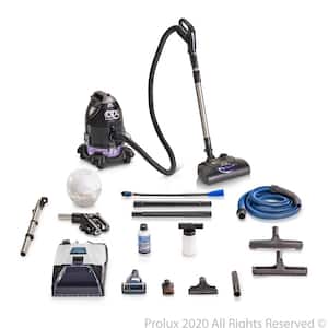CTX Elite Bagless Corded Water Filtered MultiSurface Black Canister Vacuum with Storm Carpet Shampooer