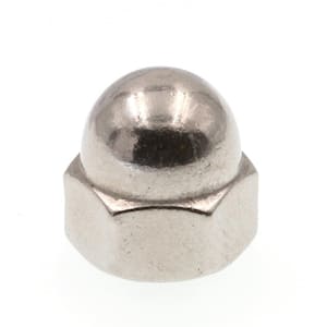1/4 in.-20 Grade 18-8 Stainless Steel Acorn Cap Nuts (25-Pack)