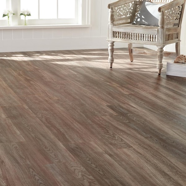 Valley Wood 22 MIL x 8.7 in. W x 59 in. L Click Lock Waterproof Luxury Vinyl Plank Flooring (25 sq. ft./case)