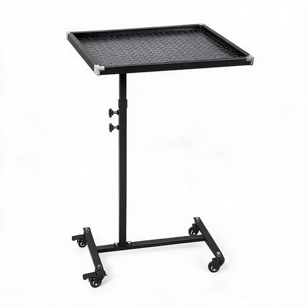 220lbs Heavy Duty 26.7 in. x 17 in. D Steel Mobile Workbench Cabinet Tool Cart with 360° Swivel Casters