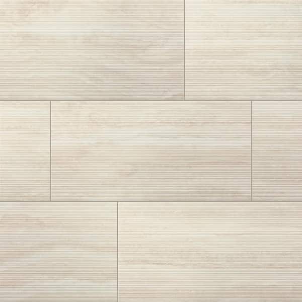 Daltile Calligo Tusk 12 in. x 24 in. Glazed Ceramic Fluted Wall Tile (622.4 sq. ft./pallet)