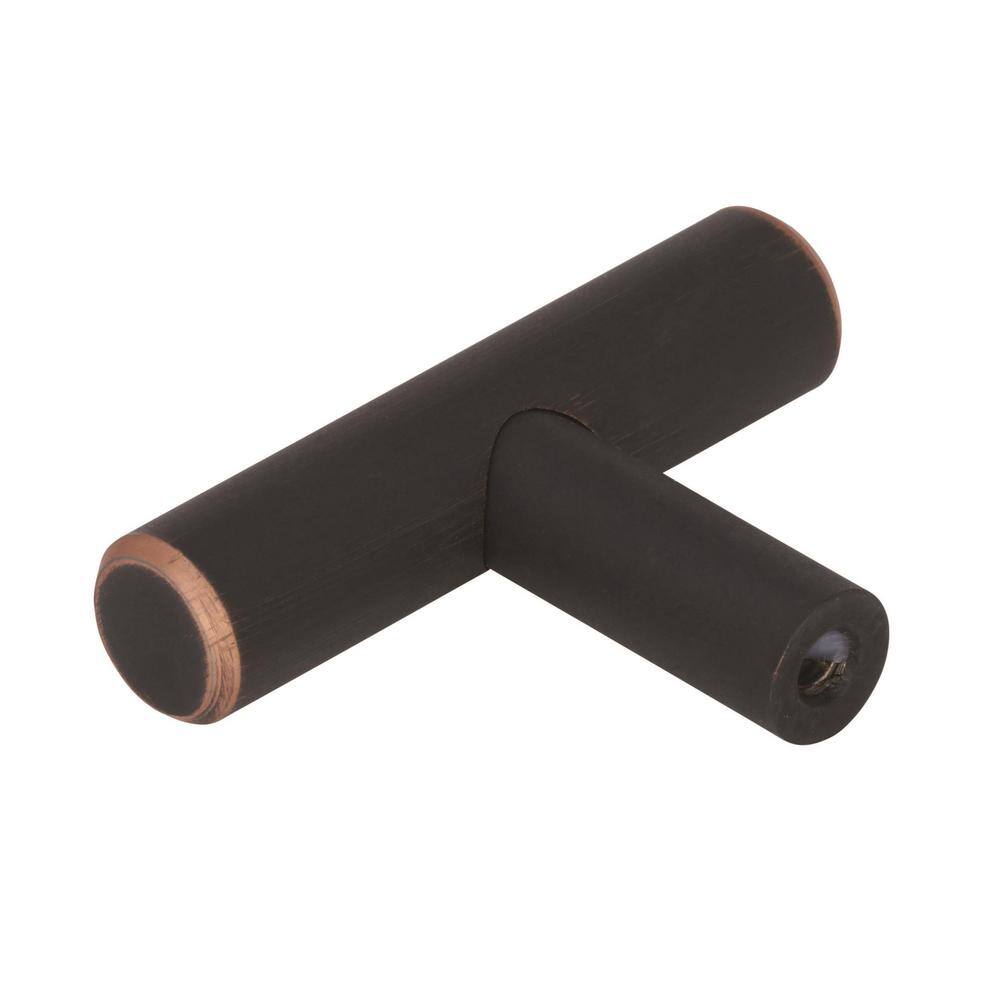 Oil-Rubbed Bronze Bar Cabinet Knob with Mounting Hardware