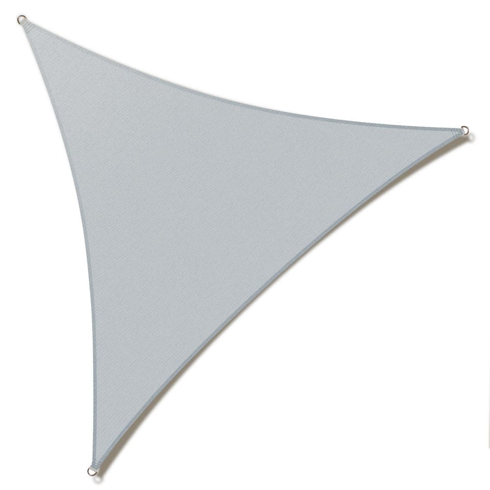 Sun Shade Sail Triangle 32 ft. x 32 ft. x 32 ft. Grey with Cable price history on PriceWatchPro