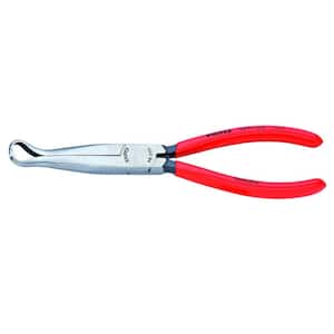 8 in. Long Nose Pliers with Grabber