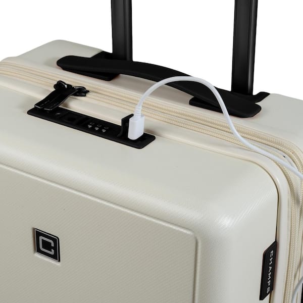 CHAMPS Vintage Muse 28 in., 24 in., 20 in. Ivory Black Hardside