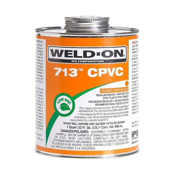 Weld-On 32 oz. CPVC 713 Cement - Orange