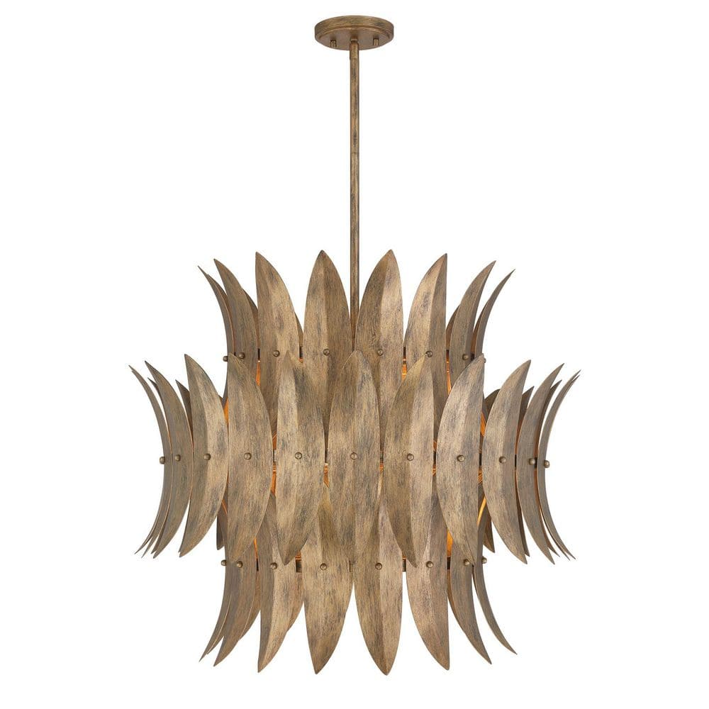 Breegan Jane Sanctuary 60-Watt 27.5 in. W x 24.5 in. H 6-Light Coronado Pendant Light, No Bulbs Included price history on PriceWatchPro