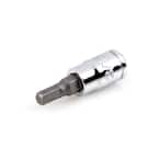 TEKTON 1/4 in. Drive x 1/8 in. Hex Bit Socket SHB02200