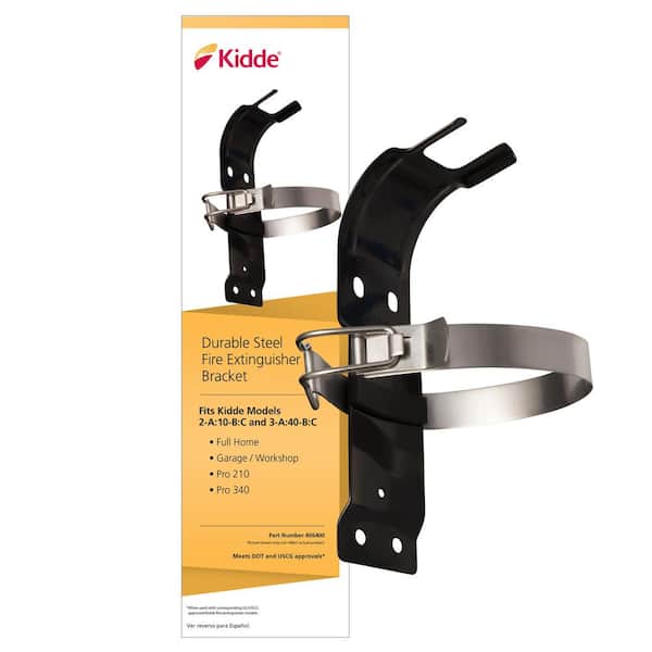 Kidde Multiple Use Fire Extinguisher Mount for 4 and 5 lb. A:B:C Fire Extinguishers