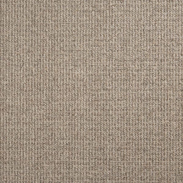 Natural Harmony 6 in. x 6 in. Loop Carpet Sample - Havasu - Color Ash