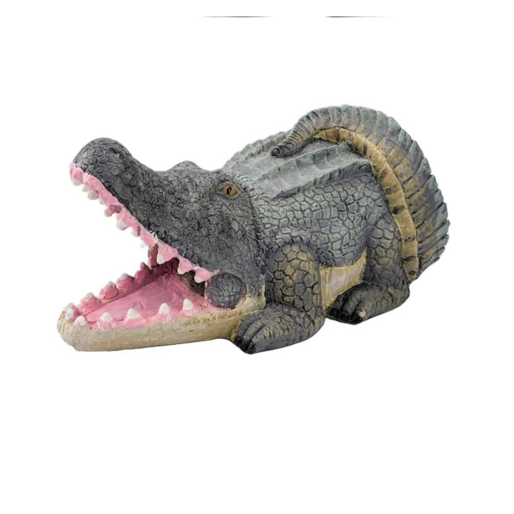 Real Crocodile Sculpture Gutter Diverter Rain, Resin Gutter Extender Diverter, Decor Gutter for 3 in. x 4 in. Downspouts price history on PriceWatchPro