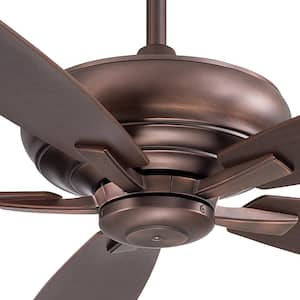 Kola-XL 60 in. Indoor Dark Brushed Bronze Ceiling Fan with Remote Control