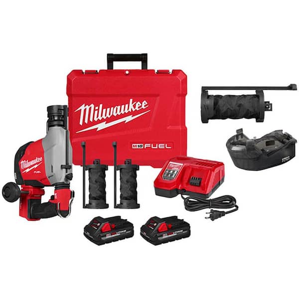 M18 FUEL 18-Volt Lithium-Ion Brushless Cordless 5/8 in. SDS-Plus Rotary Hammer w/ Dust Extraction & Dust Box/Shroud