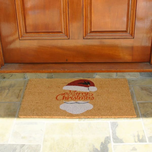 Rubber-Cal Remove Your Shoes - 18 in. x 30 in. Doormat 10-106-040
