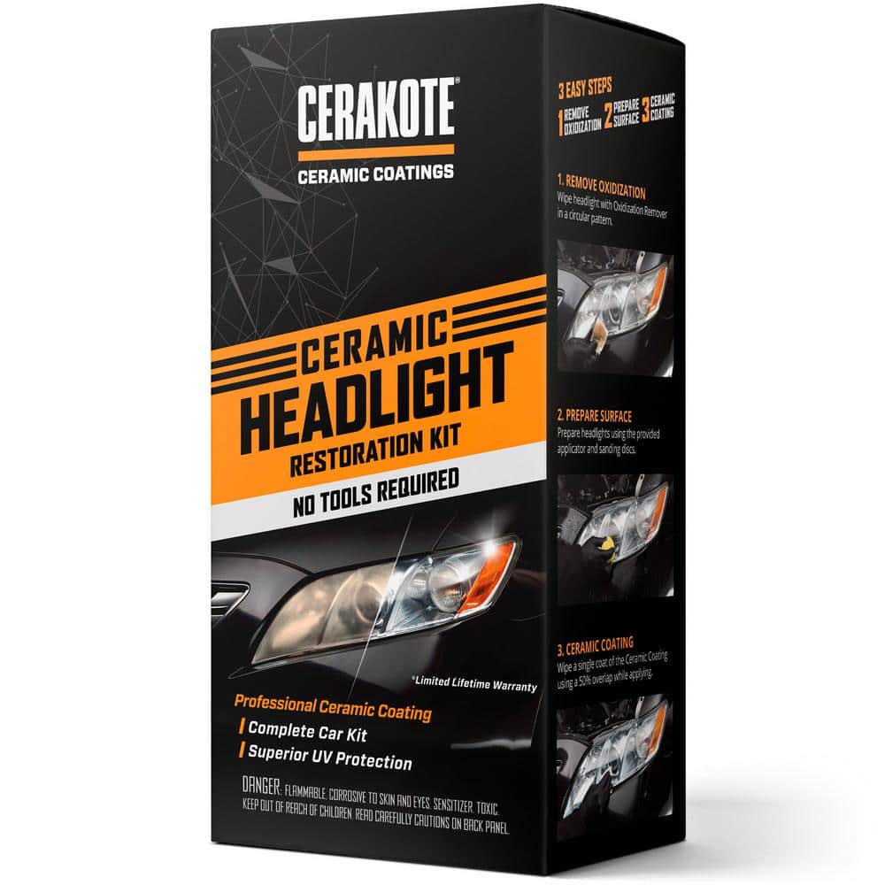 Cerakote Headlight Restoration Kit 
