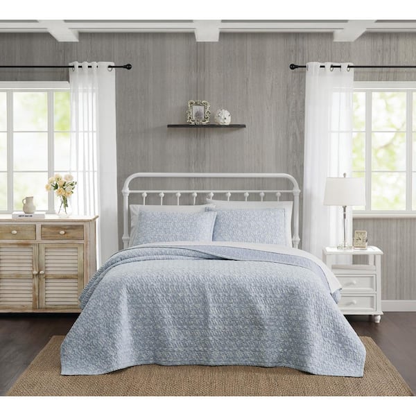 Majesty Multicolor Full/Queen 3-Piece Cotton Quilt Set