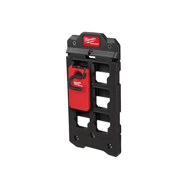 Milwaukee Packout Large S-Hook with Packout Compact Wall Plate 48