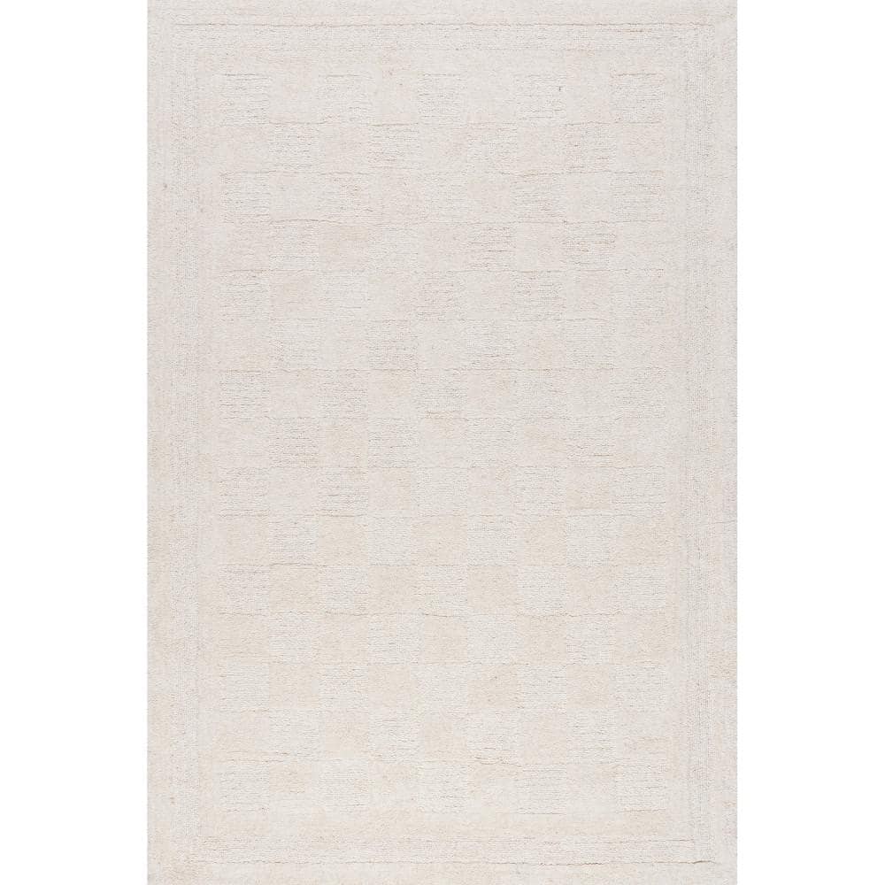 Robyn Wool Ivory 5 ft. x 8 ft. Indoor/Outdoor Patio Area Rug price history on PriceWatchPro