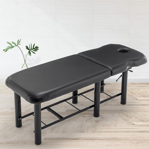 CSC DECOR INC Black Backrest Adjustable Massage Table with