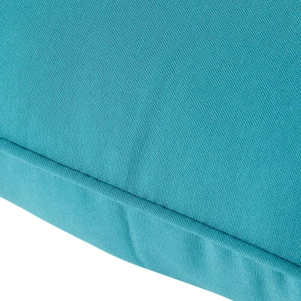 Greendale Home Fashions Solid Teal 2-Piece Deep Seating Outdoor Lounge Chair  Cushion Set OC7820-TEAL - The Home Depot