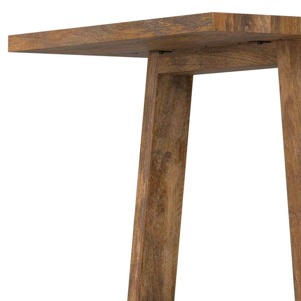 Whitley Burnt Wax Solid Mango Wood Dining Table