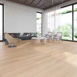 Take Home Sample-Coastal Bodega Light Brown 9.37 in. W x 4 in. L Waterproof Laminate Wood Flooring