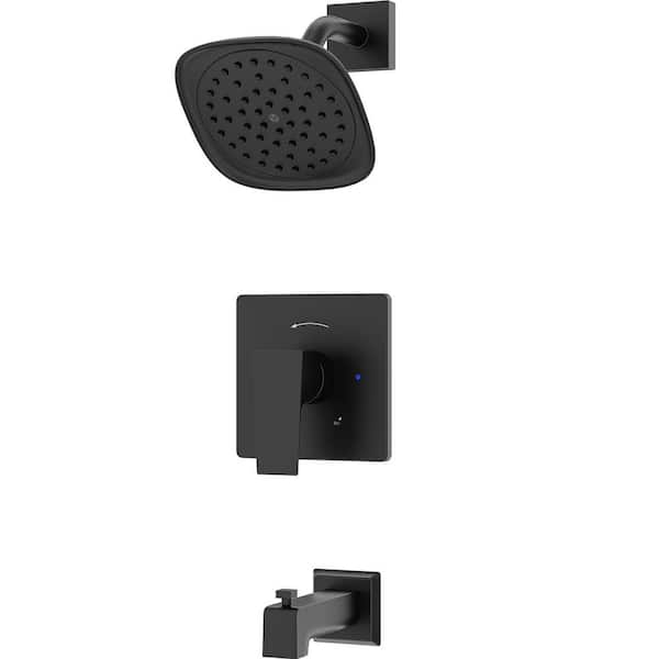 Verity Single Handle Wall Mounted Tub and Shower Trim Kit - 2.0 GPM (Valve Not Included)