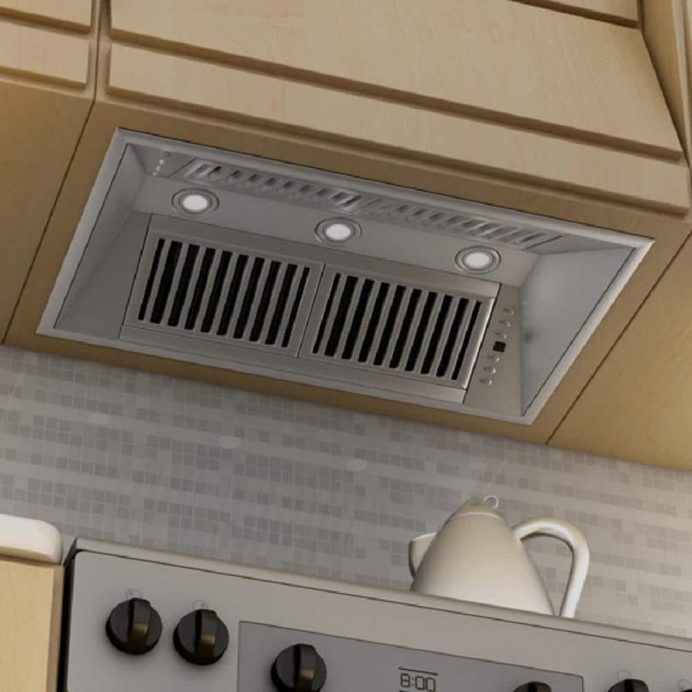 34" Stainless Steel Convertible Range Hood Insert