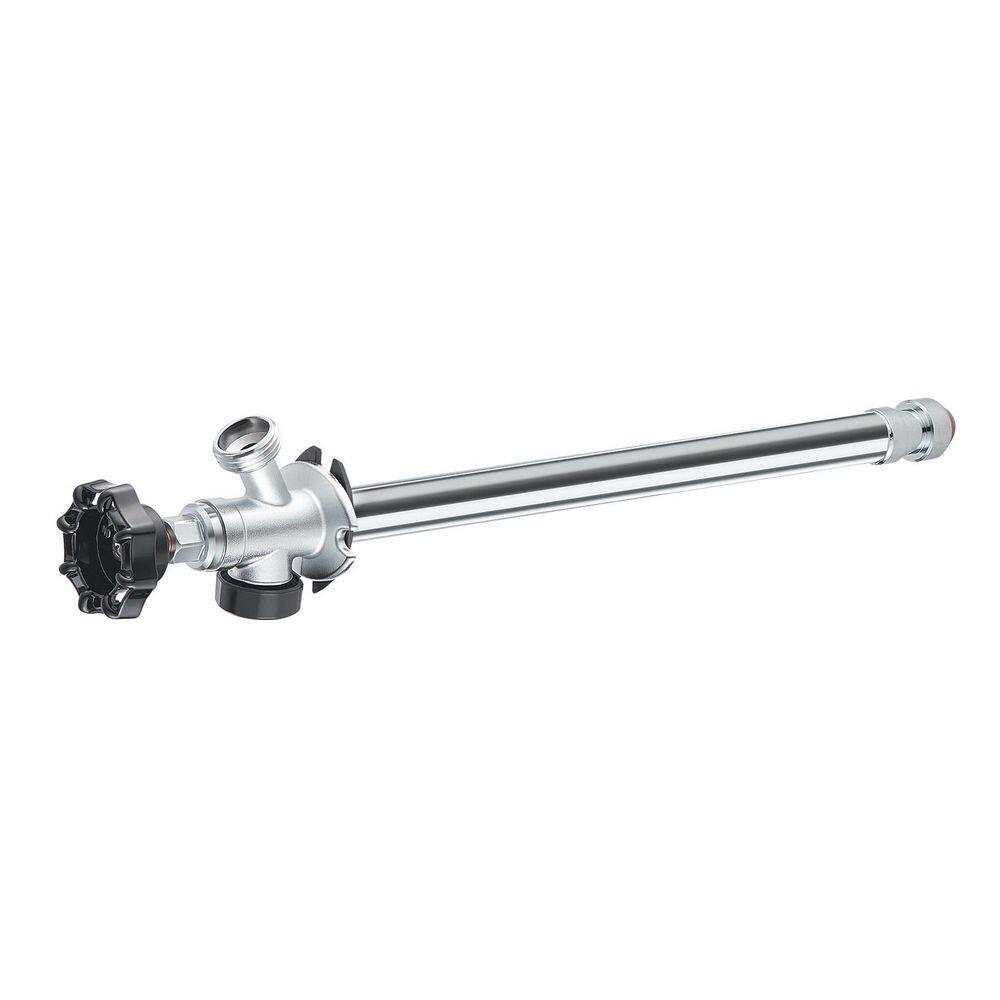 Lead-Free Brass Hose Bibb, 12 in. Frost-Free Sillcock, 1/2 PTC x 3/4 MHT, Anti-Siphon Valve for PEX, Copper, CPVC Pipes price history on PriceWatchPro