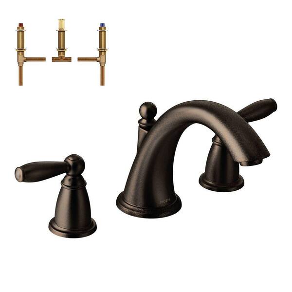 Moen T6223BG CIA 2-Handle Roman Tub Faucet Trim Kit - Brushed Gold, Valve Required