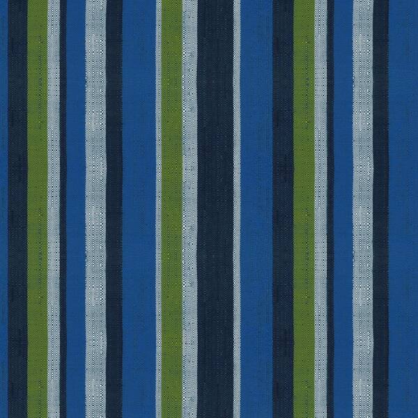 ARDEN SELECTIONS 36 in. x 54 in. Marisole Blue Outdoor Fabric by the Yard