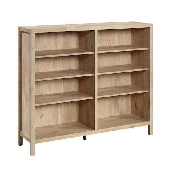 Zwitsers parlement Bloeien SAUDER Pacific View 47.638 in. Prime Oak 8-Shelf Horizontal Accent Bookcase  433566 - The Home Depot