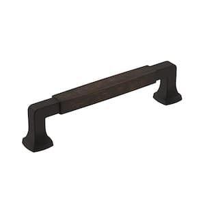 Stature 5-1/16 in. (128mm) Classic Oil-Rubbed Bronze Bar Cabinet Pull