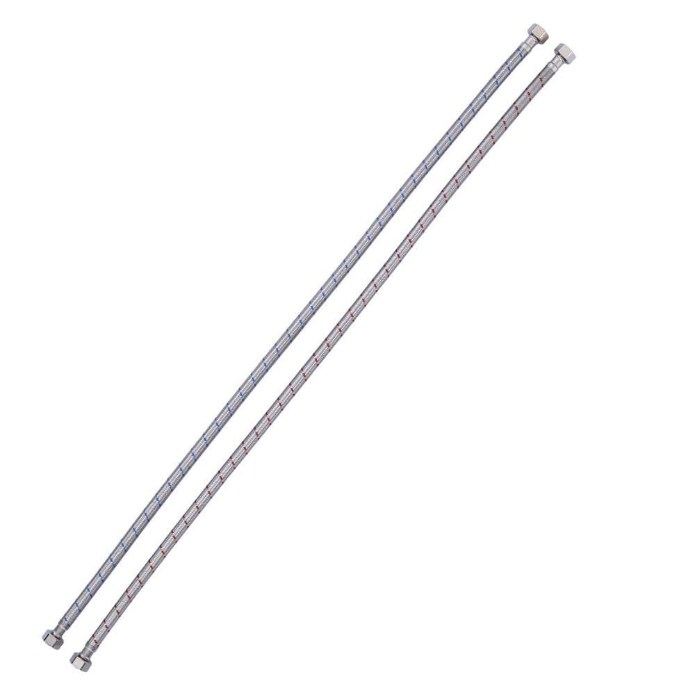30 in. 1/2 in. Compression x 1/2 in. Compression Braid Stainless Steel Faucet Supply Line price history on PriceWatchPro