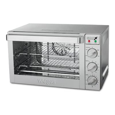 LNC 1.31Cu.ft Large Capacity 6-Slice Stainless Steel Multifunctional  Digital Toaster Oven with 12-Cook Modes 3EERVYHD1000S68 - The Home Depot