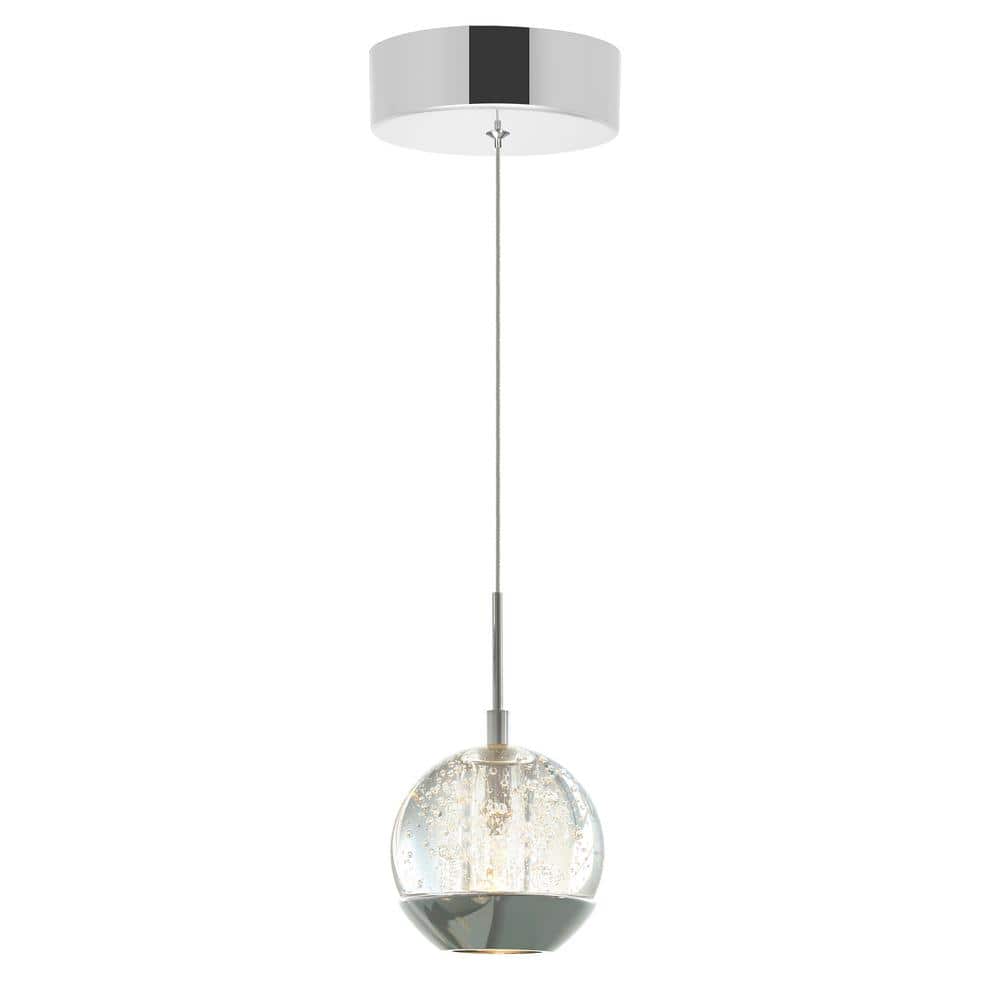 Perrier 1 Light Down Mini Pendant With Chrome Finish price history on PriceWatchPro