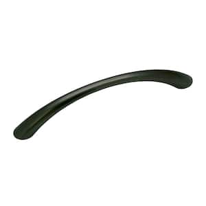 Utopia Collection 3 3/4 in. (96 mm) Matte Black Modern Cabinet Arch Pull