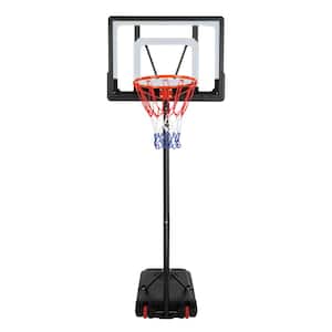 WOW RED 5.2-7 foot Height-Adjustable Basketball Hoop System Net NEW 