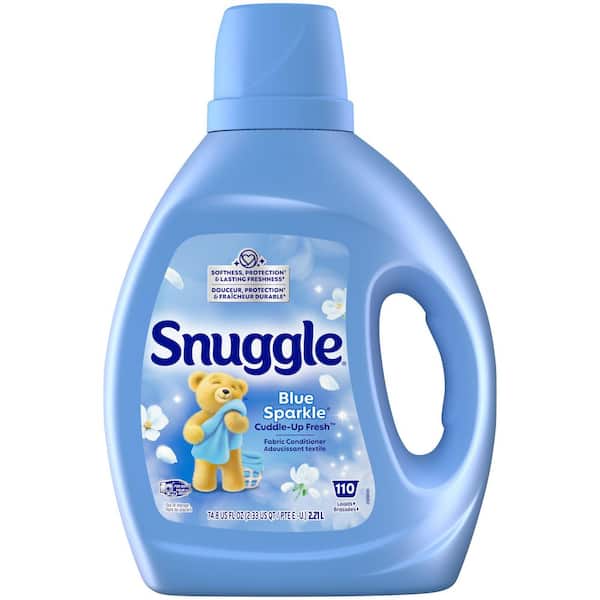 Snuggle 74.8 oz. Blue Sparkle Fabric Softener Fresh Scent (110-Loads)