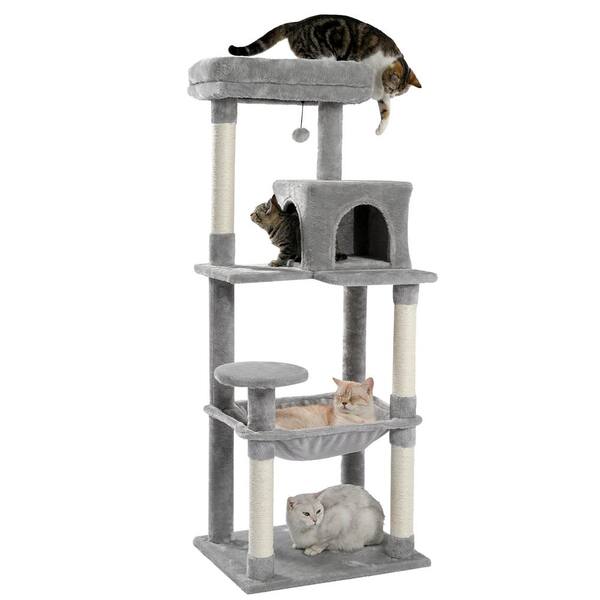 cat play scratch post