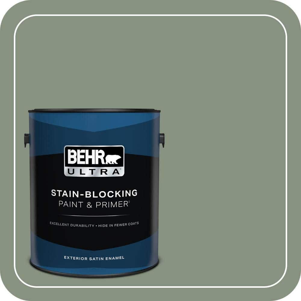 1 gal. #QE-45 Thistle Satin Enamel Exterior Paint & Primer price history on PriceWatchPro
