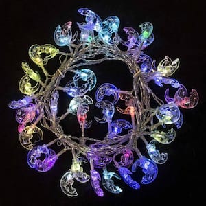 19.5 ft. 50-Light LED Multi-color Electric Powered String Lights (Lot of 2)