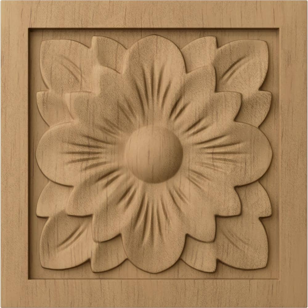 3/4 in. x 3-1/2 in. x 3-1/2 in. Unfinished Wood Lindenwood Medium Dogwood Flower Rosette price history on PriceWatchPro