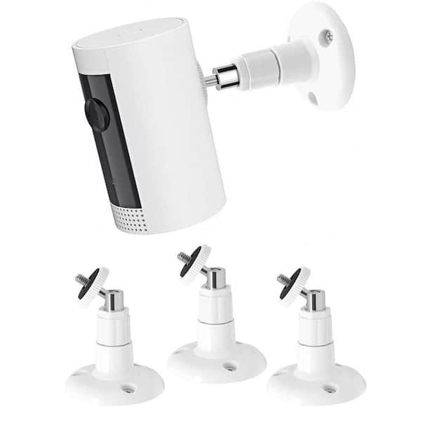 Adrinfly 3-Pack Adjustable Wall Mount for Security Cameras, 360° Rotation, Easy Installation