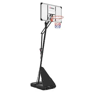 4.9 ft. to 10 ft. Adjustable Heights Portable Outdoor Basketball Hoop