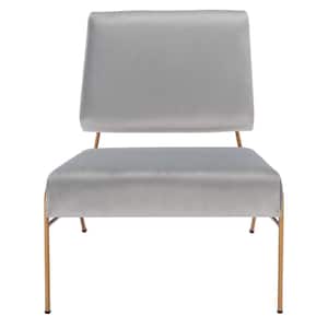 Romilly Gray/Gold Upholstered Accent Chairs