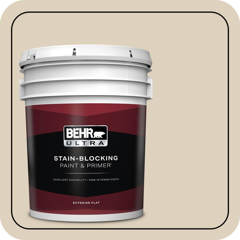 5 gal. #BWC-26 Stucco Tan Flat Exterior Paint & Primer price history on PriceWatchPro